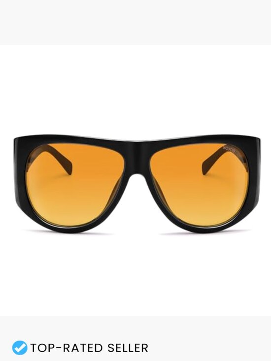 Vintage Retro Oversized Polarized Sunglasses Aviator Style Unisex Chic main image 5